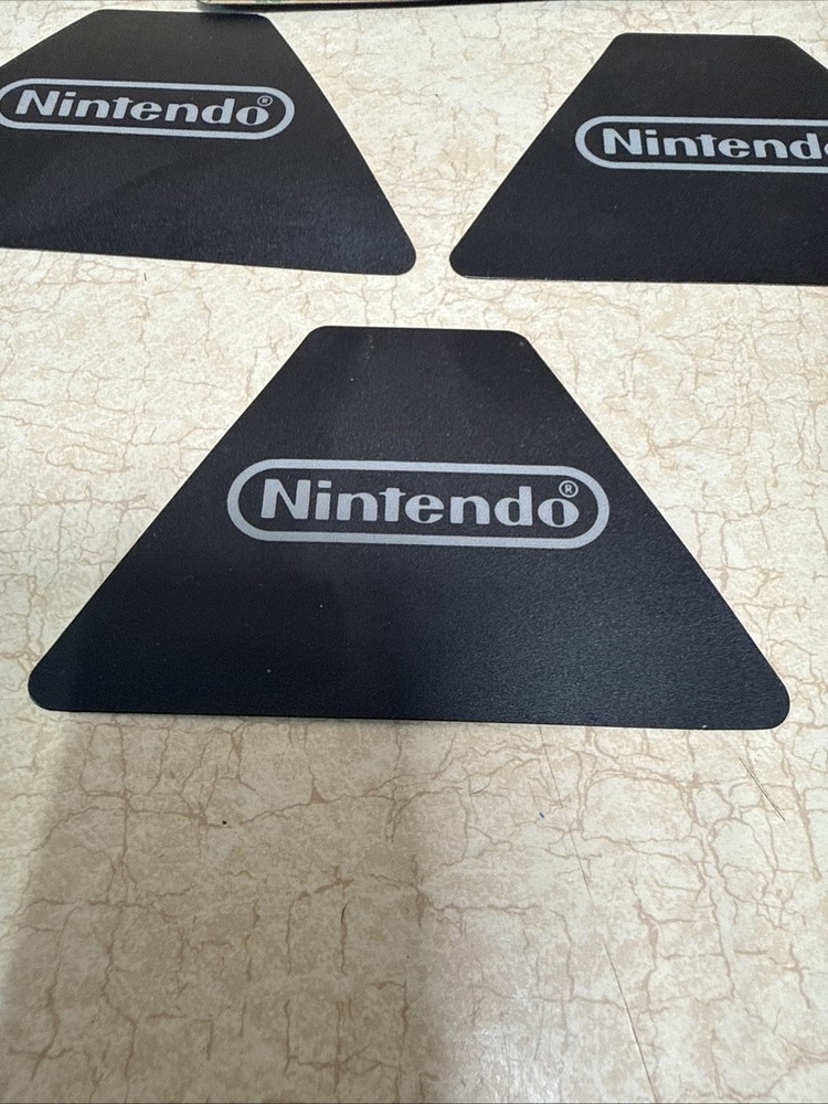 Nintendo VS. Dual Cabinet Control Panel Corner Sticker - NOS