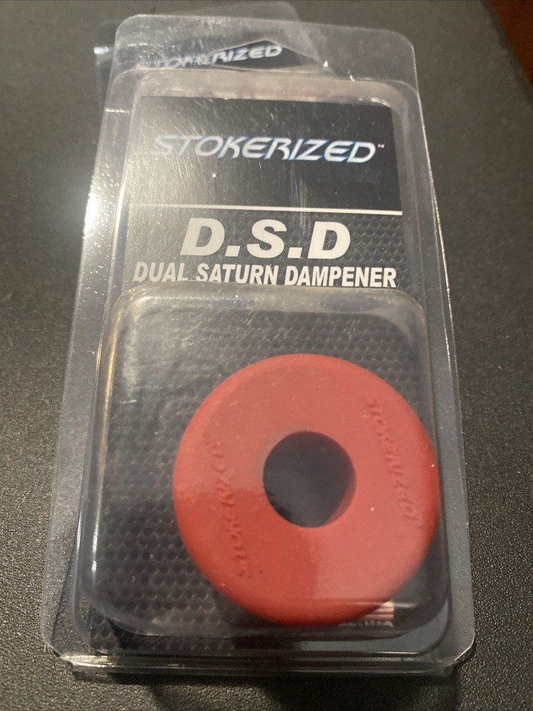 Stokerized Colored Dual Saturn Dampener Red