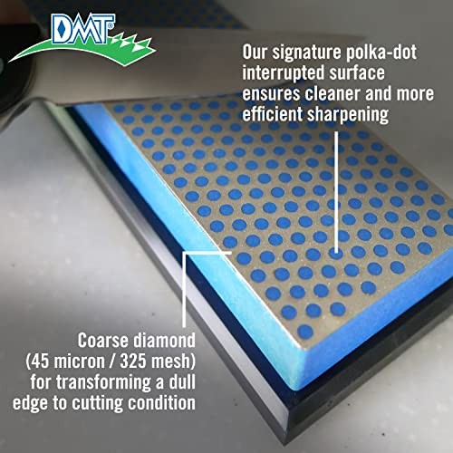 DMT 6" Diamond Whetstone Sharpening Stone Coarse w/ Case
