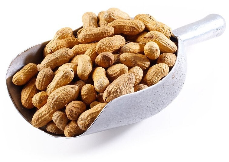 RAW IN-SHELL UNSALTED WHOLE PEANUTS 2 POUNDS - SHIPS FREE!