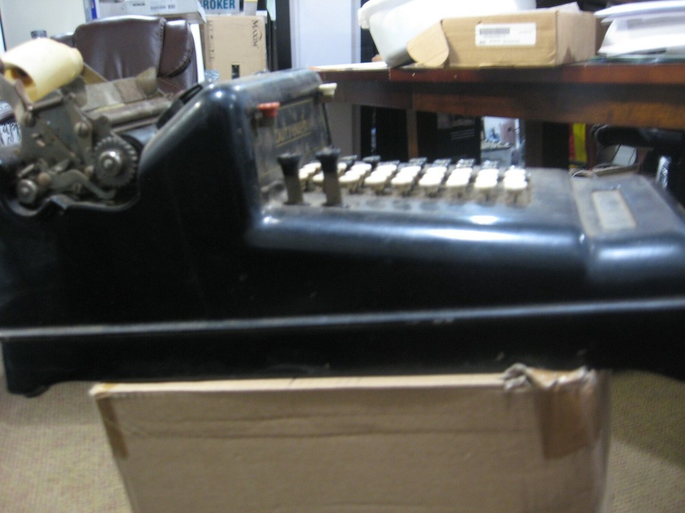 Antique Burroughs Adding Machine