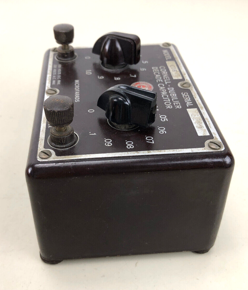 Cornell-Dubilier Decade Capacitor, Model CDB