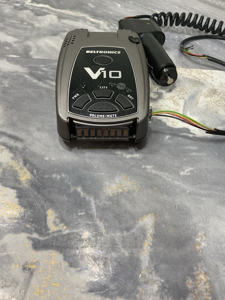 Beltronics V10 Professional Radar Detector W Cord READ