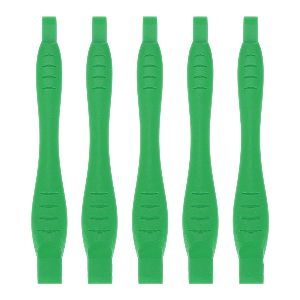 5pcs Plastic Pry Spudger Tool Green Phone Opening Pry Spudger