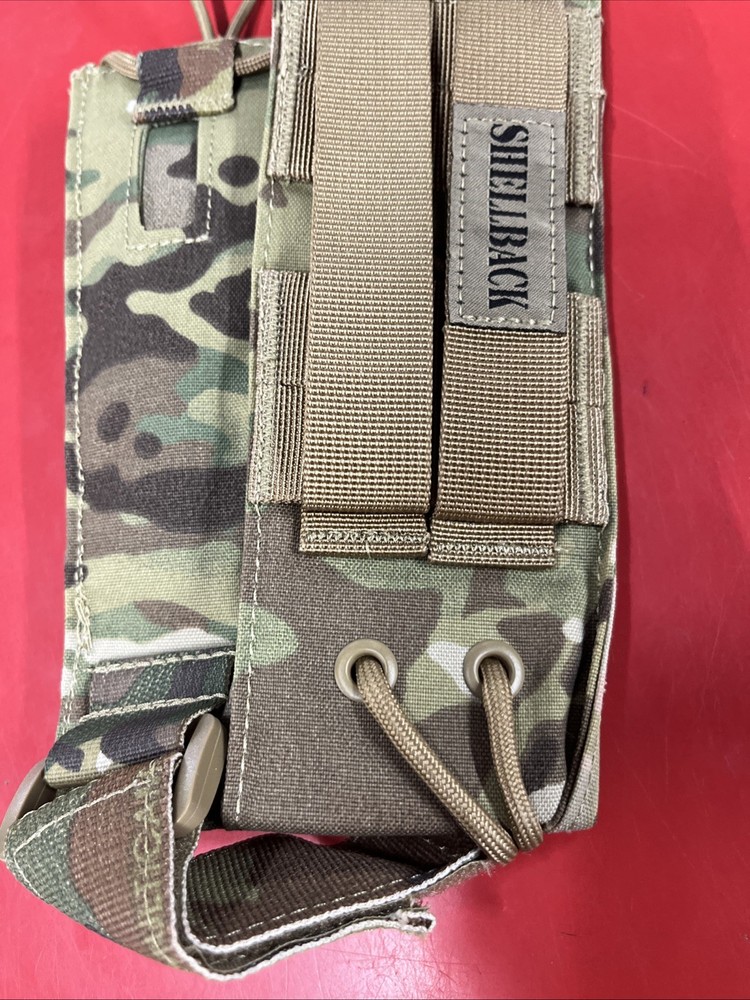 Shellback Tactical Adjustable MBITR Multicam Molle Radio Pouch