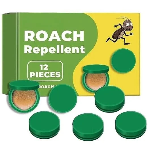 12/24 Pack Roach Killer Cockroach Traps for Indoor & Outdoor Infestation Control