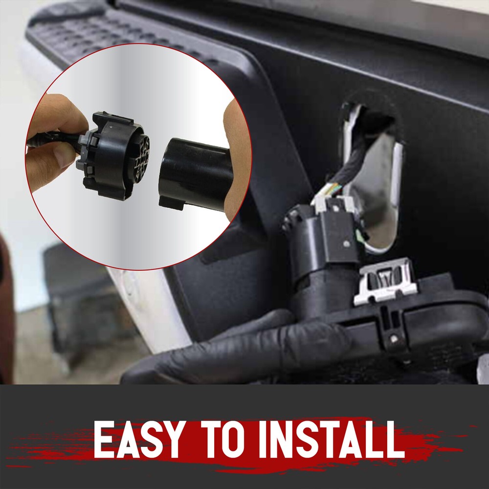 Multi-Tow 7 Blade and 4 Flat Trailer Plug Wiring Connector Replace 40975