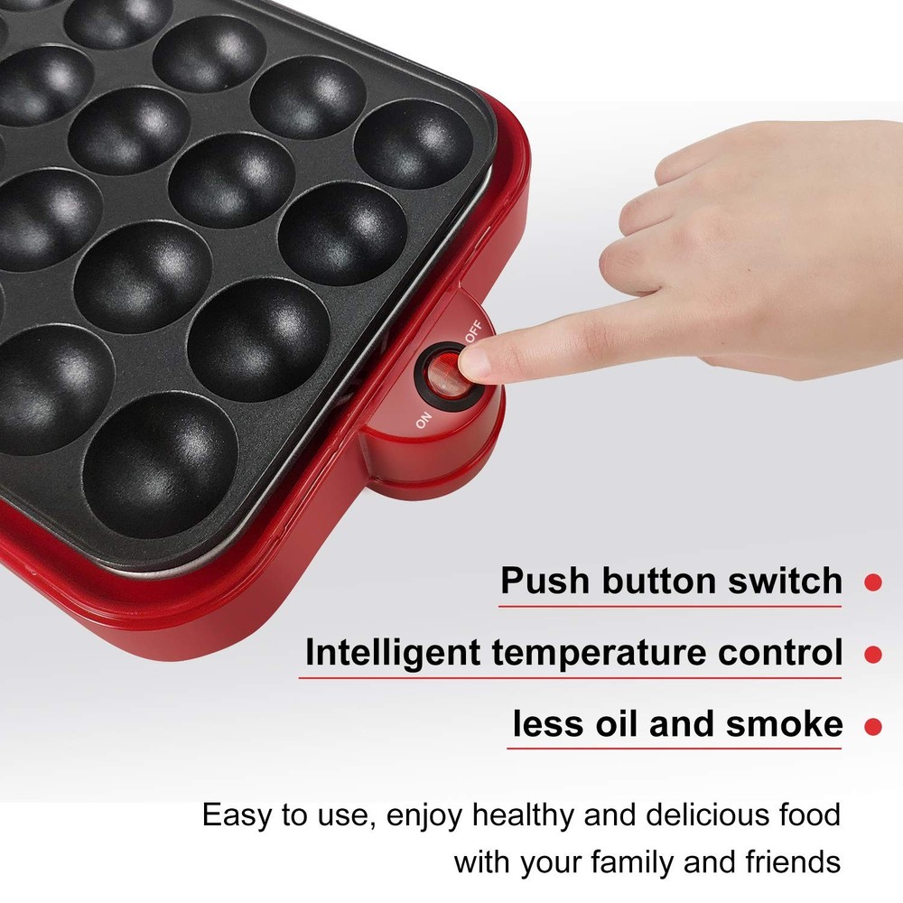 Multifunction Nonstick Baking Maker with 3 Interchangeable Baking Plates for ...