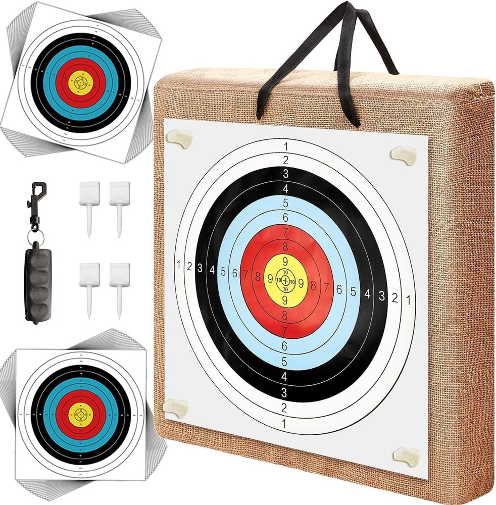 Archery Target Shooting Targets Bow Targets - Straw Target Practice Archery B...