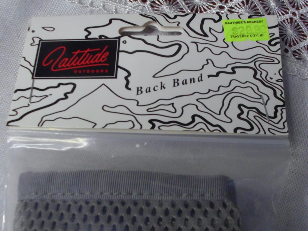 Latitude Outdoors Back Band