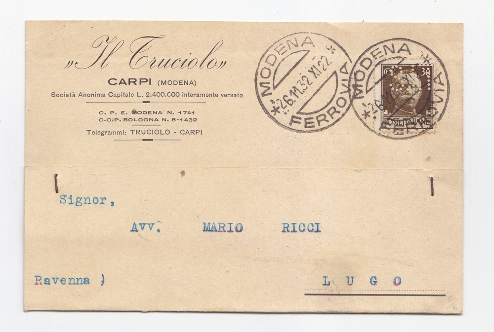 T785-PERFIN-30 Cent Perforated SIT