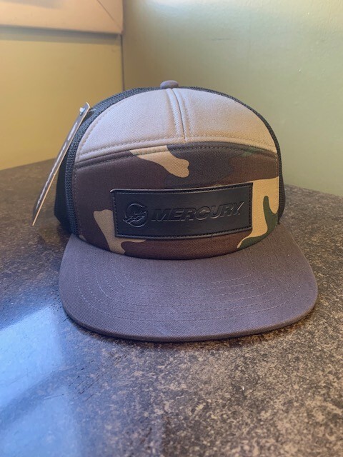 New Mercury hat in camo