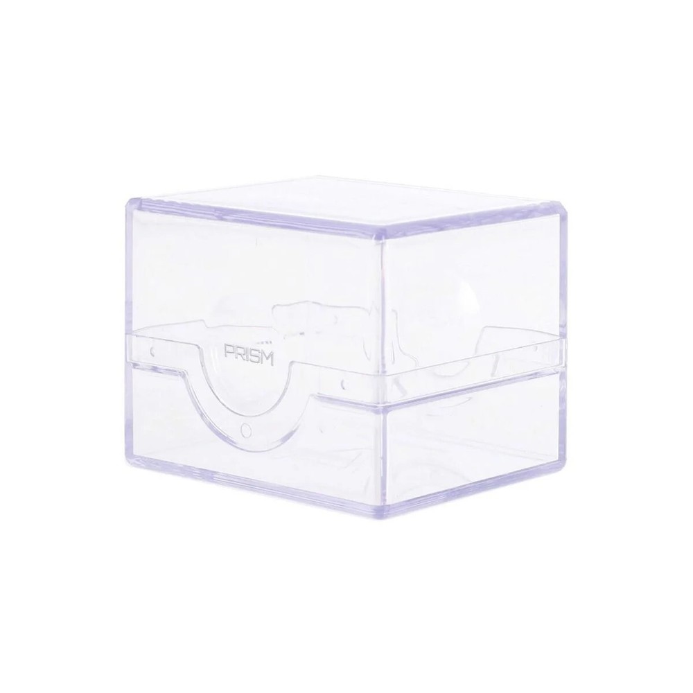 2 BCW Crystal Clear Smooth Glossy Prism Deck Cases