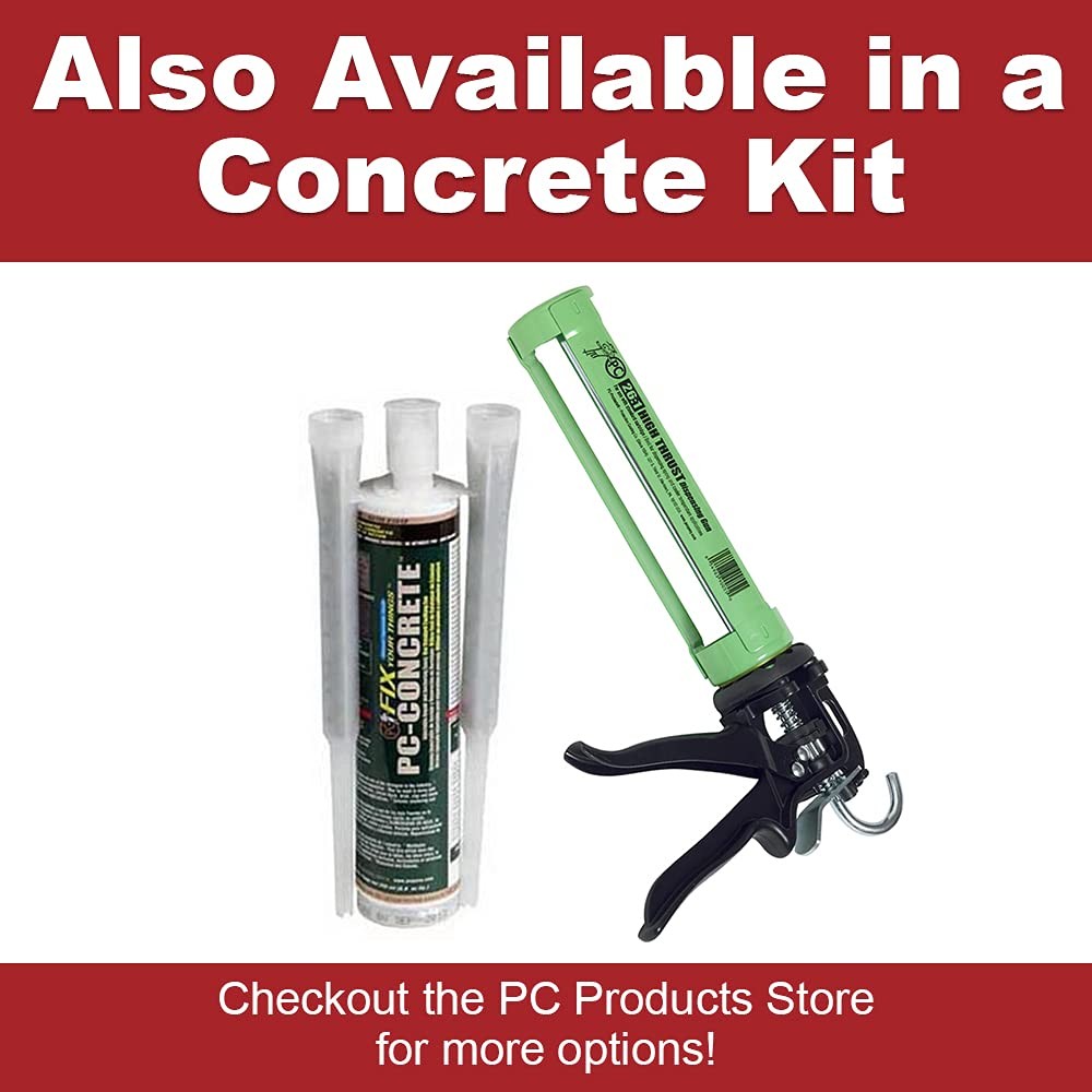 PC Products PC-Concrete Epoxy Adhesive Paste for Anchoring and 102 oz, Gray