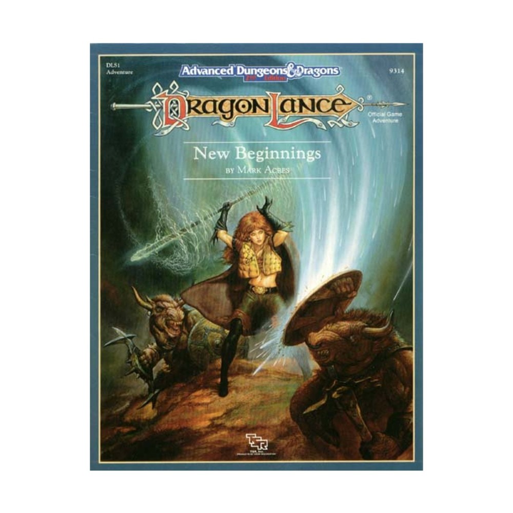 TSR Dragonlance New Beginnings VG+