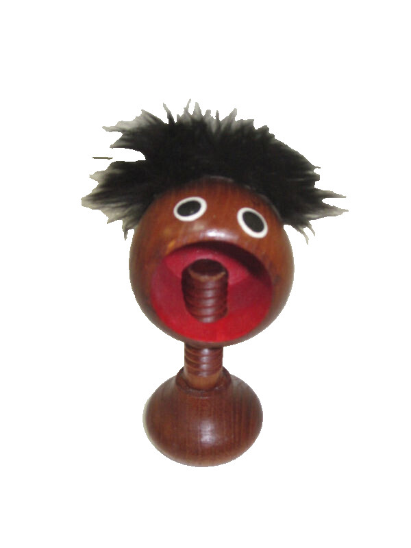 Vintage Teak Nut Cracker Mid Century Modern