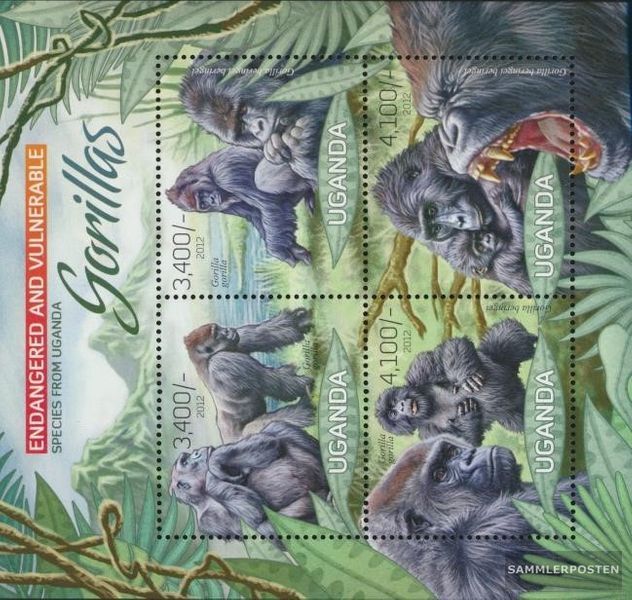 uganda 2990-2993 Sheetlet (complete issue) MNH 2012 Flora