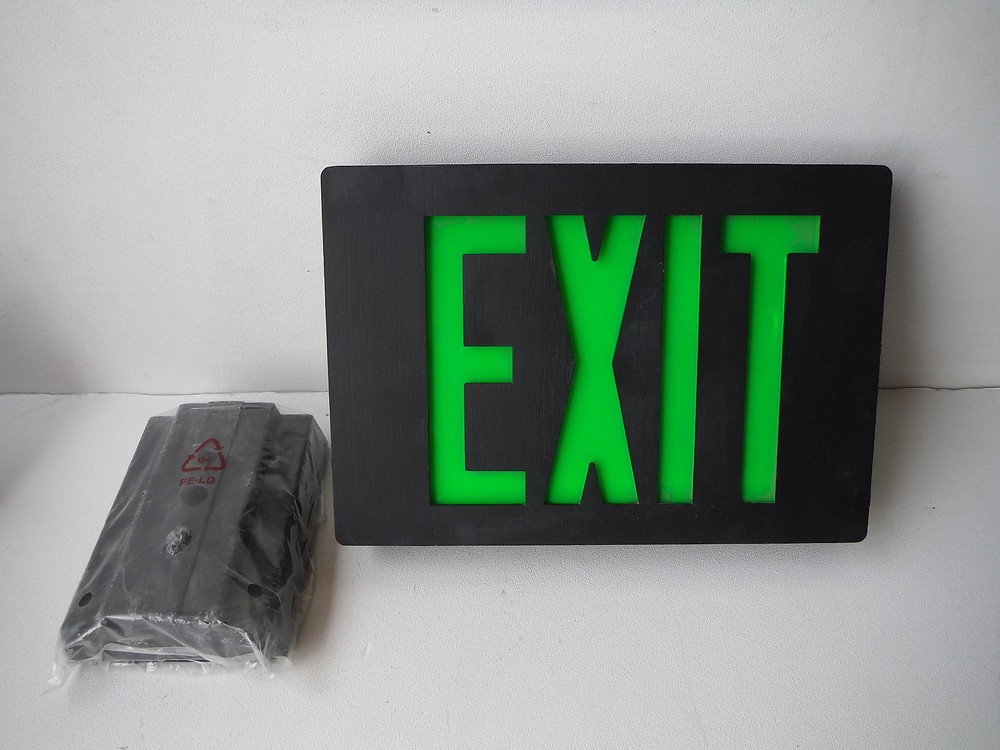 Lithonia Lighting Die Cast LED Exit Sign LE S B 2 G