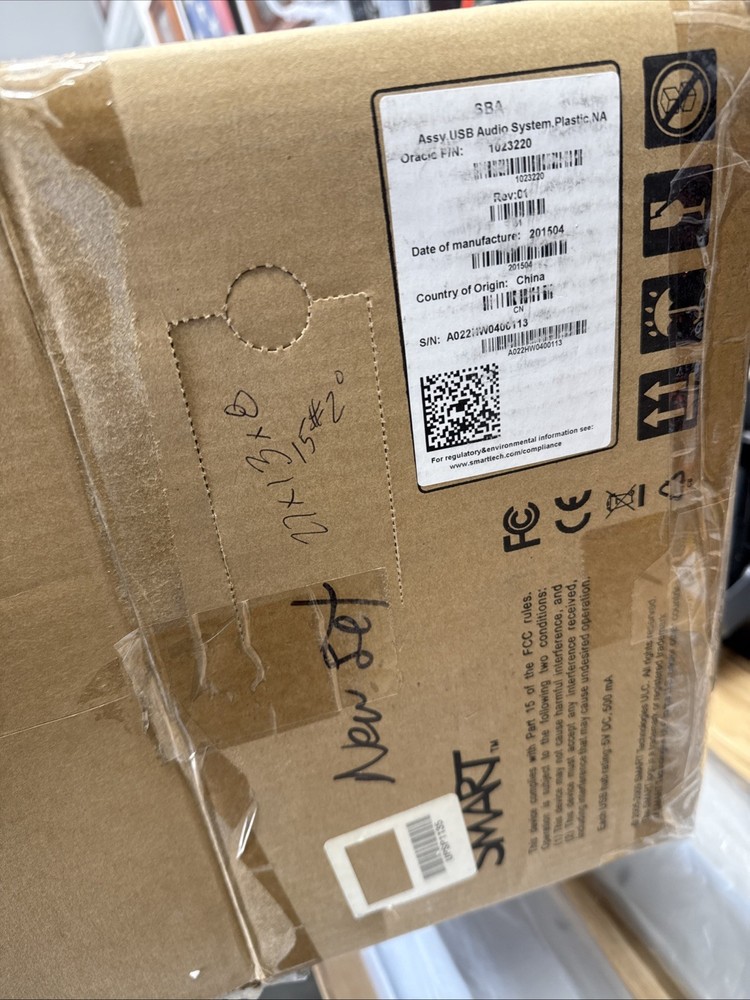 SMART Technologies, USB Audio system with cables & power supply