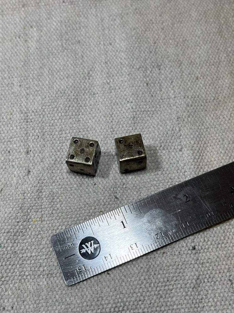 Taxco Mexican Silver Dice