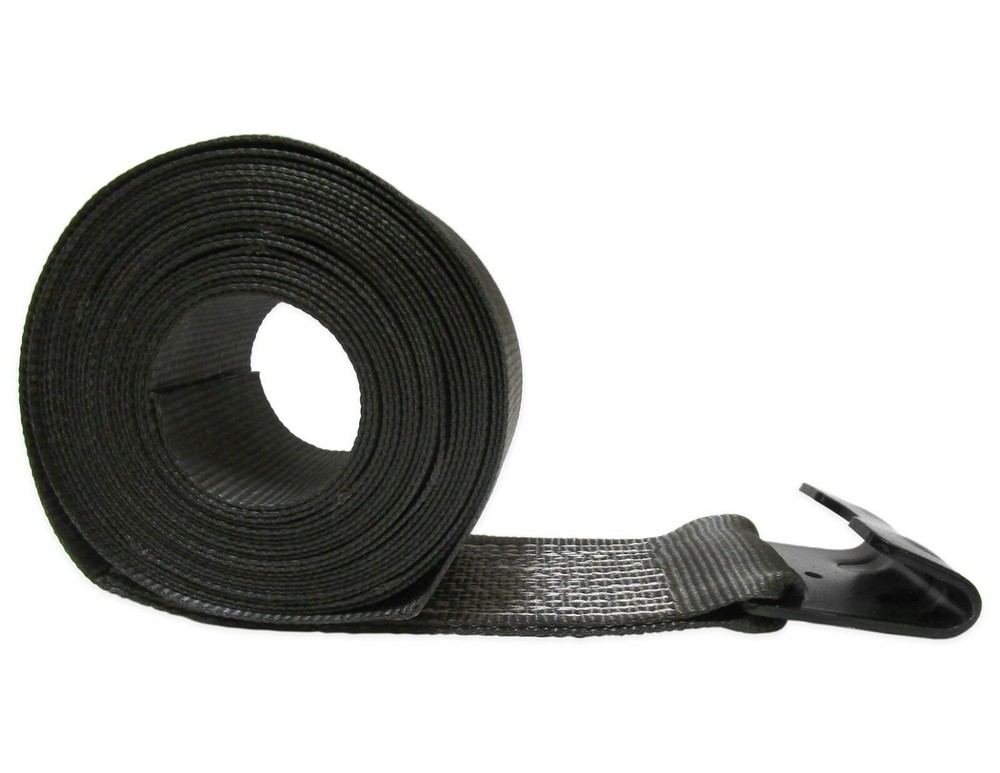 4" X 40' Winch Replacement Strap w/ Flat Hook Flatbed Tie Down Trailer USA