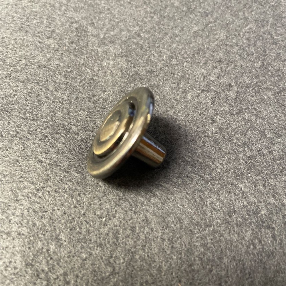 1-1/8" Round Knob Antique Brass
