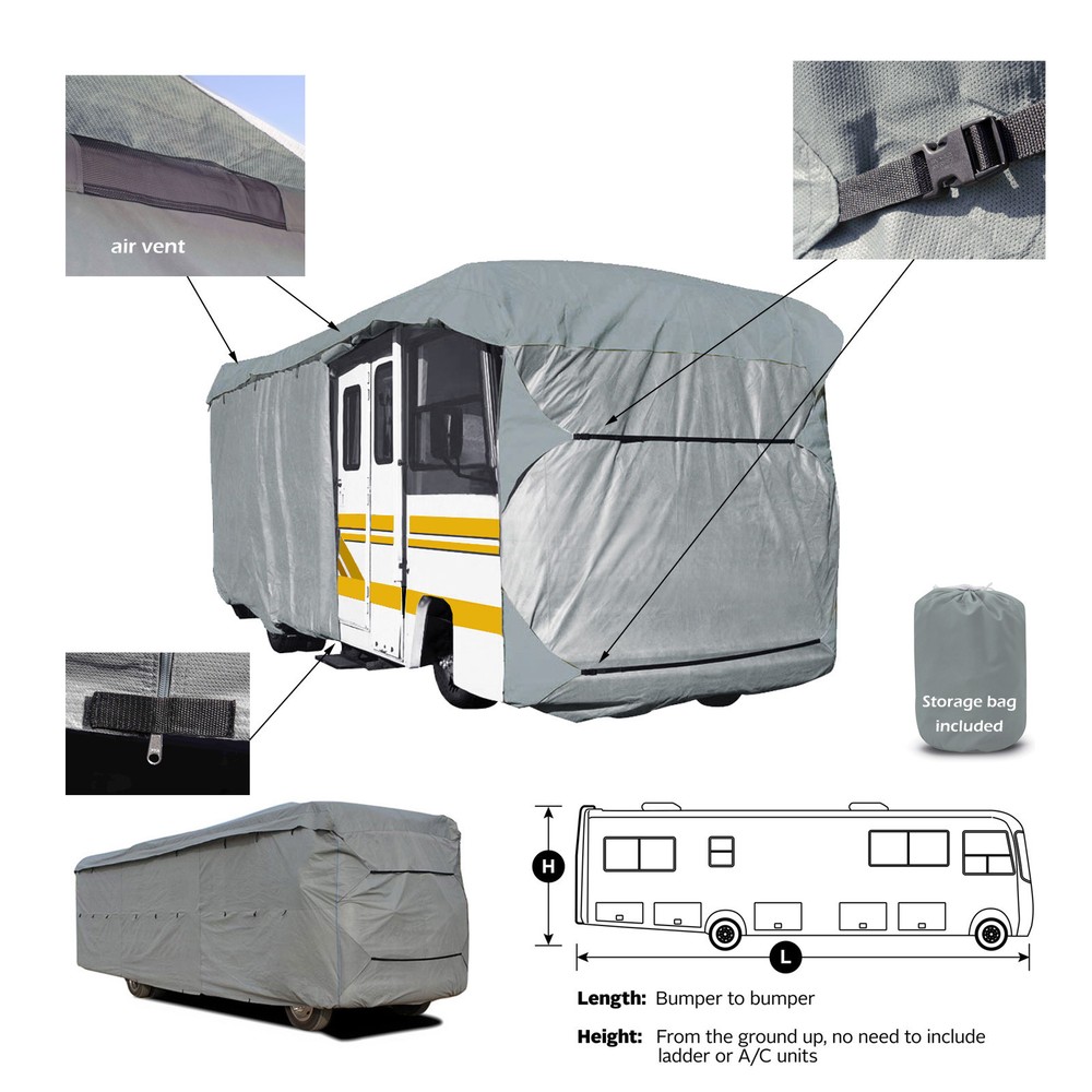 Thor A.C.E. 27.2 Deluxe 4-Layer Class A RV Motorhome Storage Cover
