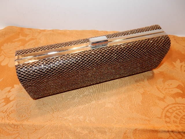 Gold Mesh Look Purse/Chain