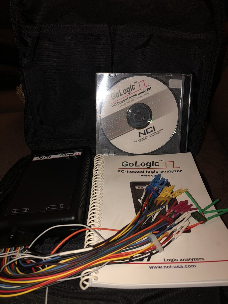 NCI(GoLogic) USB-36-1M-561 NCI PC-hosted Logic Analyzer, 44 Channels