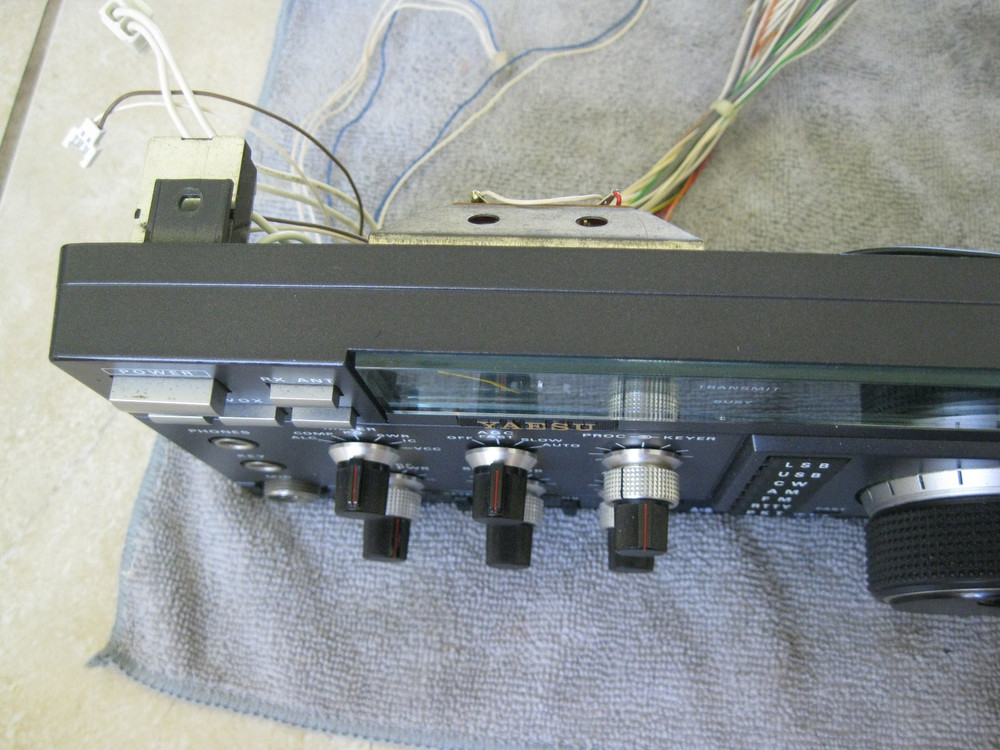 Yaesu FT-990 FRONT PANEL COMPLETE with display in Nice shape-works great