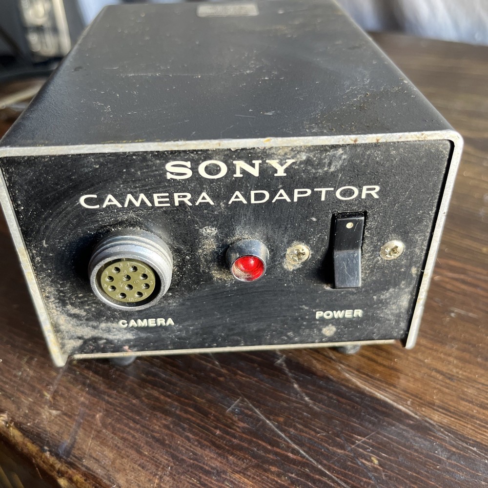 Vintage Sony Camera Adapter CMA-2 Power Tested Only