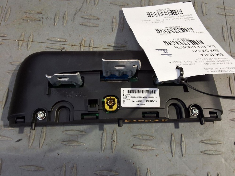 2020-2022 Ford Escape Front 4.2" Display Screen
