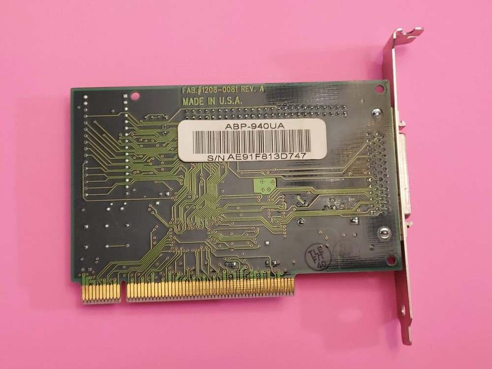 AdvanSys ABP-940UA 3201-0078 SCSI PCI Controller Board