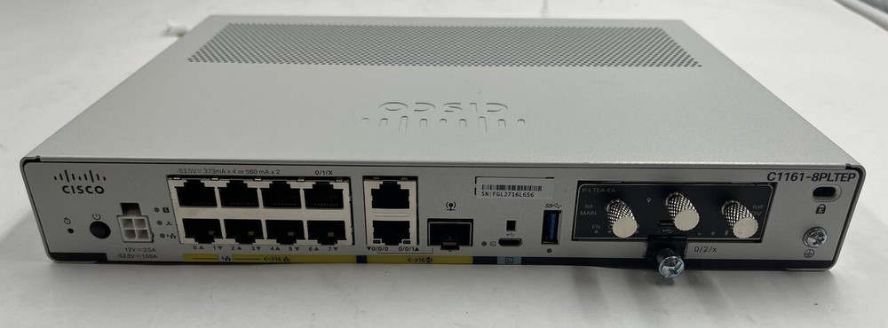 CISCO C1161-8PLTEP INTEGRATED SERVICES ROUTER