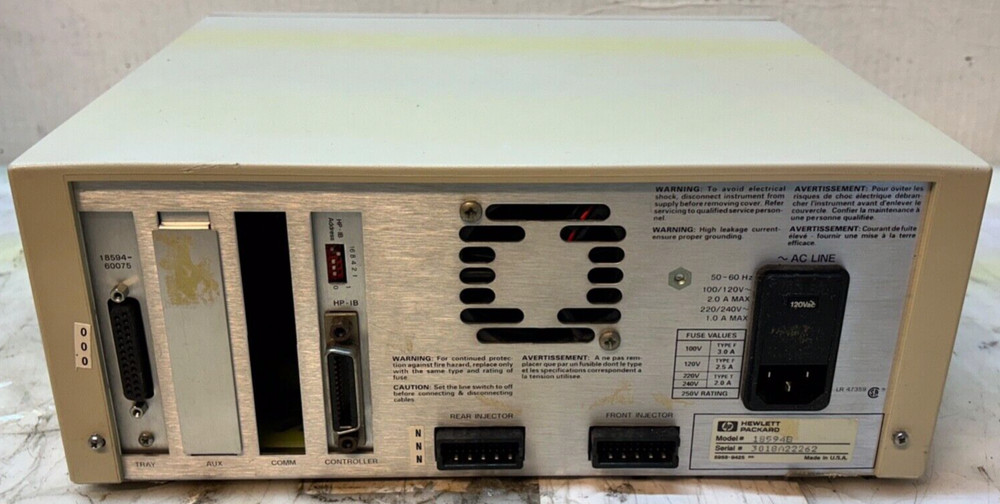 HP 7673 Autosampler Controller 18594B T0718