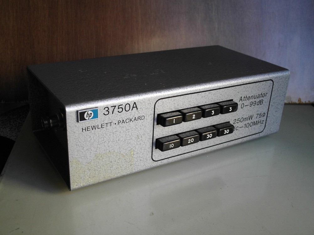 HP 3750A  0-99db attenuator