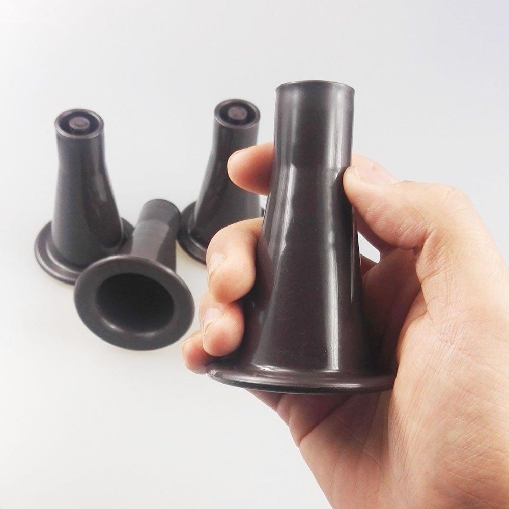 Replacement Plastic Bed Frame Feet, 3-5/8" Bed Frame Glide Leg to Replace Whe...