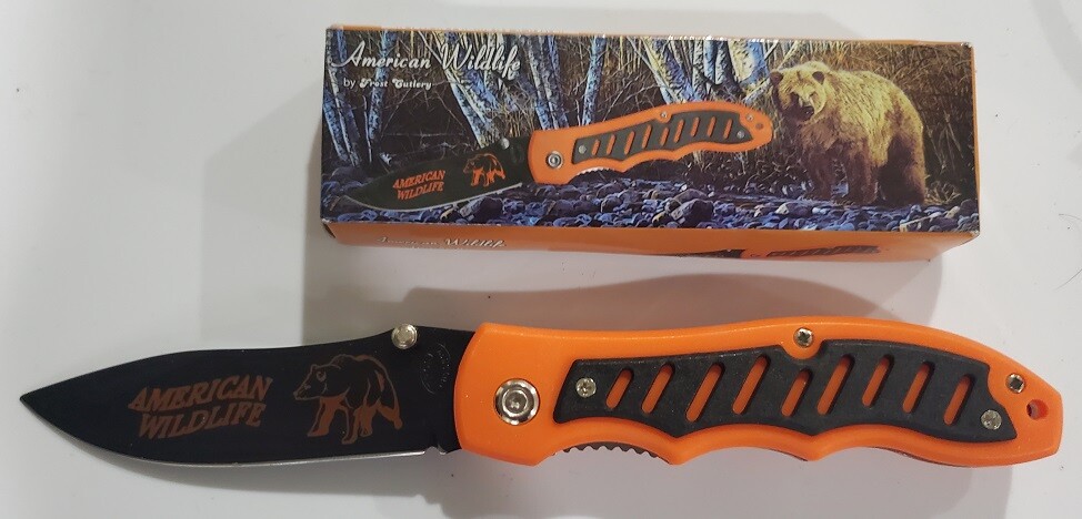 FROST CUTLERY AMERICAN WILDLIFE (BEAR) 16-657B