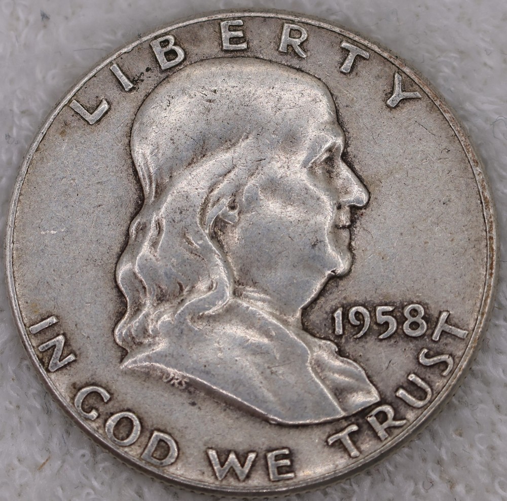 Franklin Half Dollar 1958