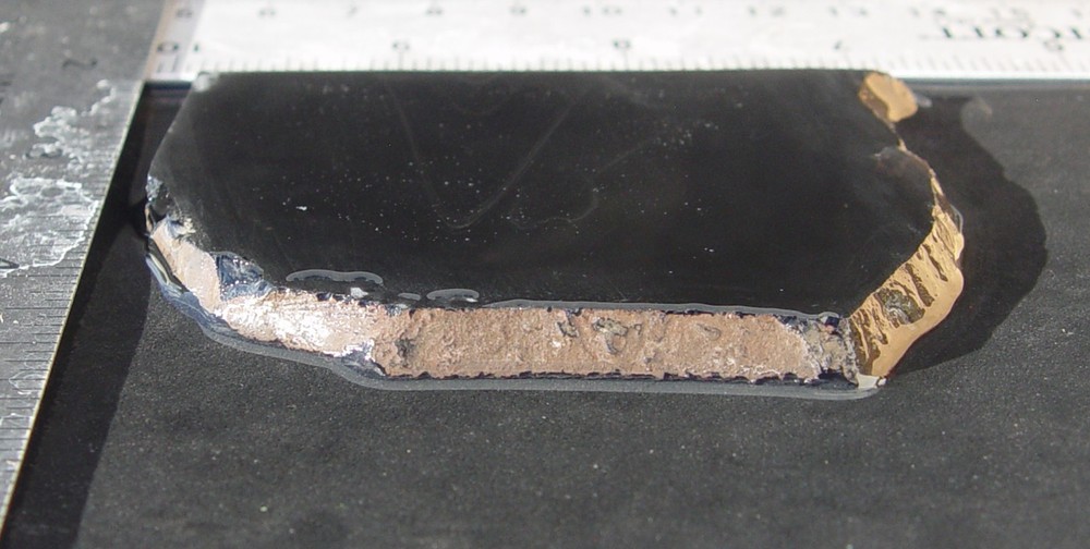 Obsidian Lapidary Slab T1361