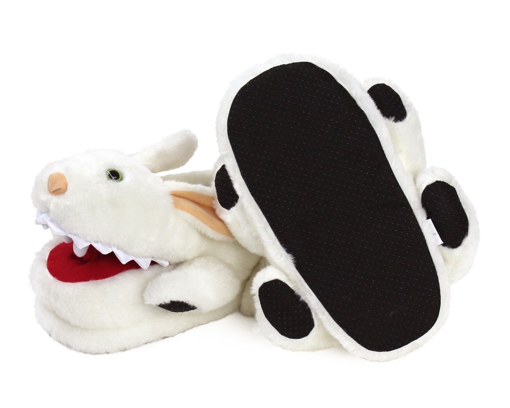 Monty Python Killer Rabbit Slippers -ONE SIZE- Women's 9-12 / Men's 7.5 -10.5