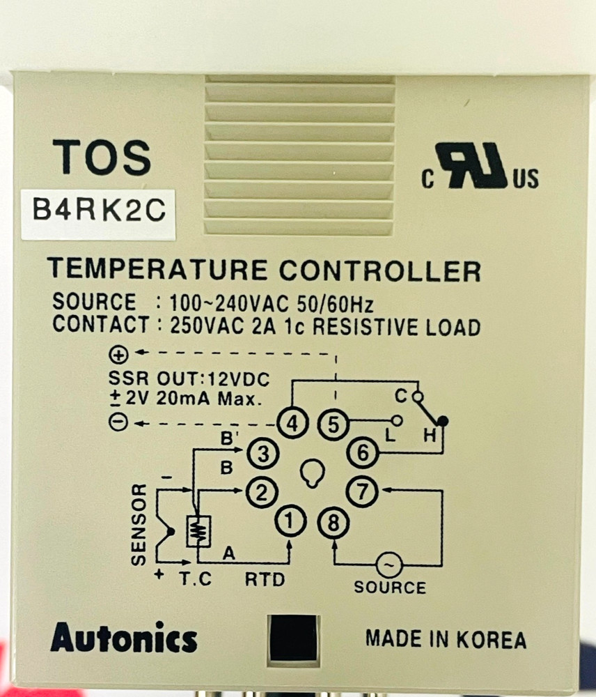 AUTONICS T0S-B4RK2C Temperature Controller