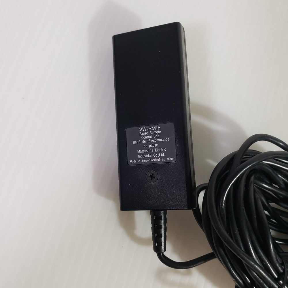Vintage Panasonic Pause Remote Control Unit Video Camera VW-RM1E UNTESTED