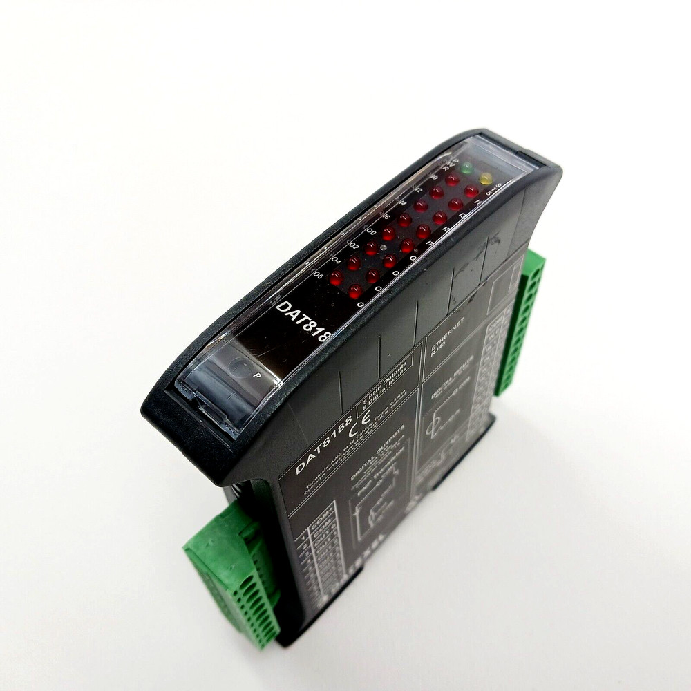 Modbus TCP with 8 Digital inputs and 8 PNP Digital Outputs DAT8188