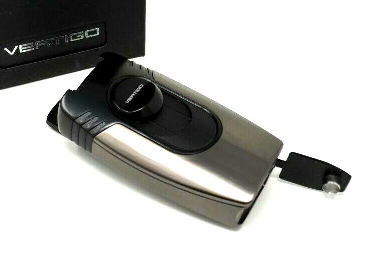 Vertigo Goliath Big Buddha Quadruple Quad Table Top Torch Plug Cutter Silver