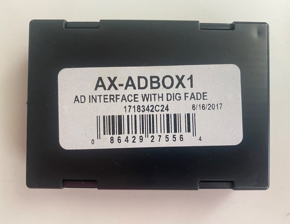 Axxess AX-ADBOX1 Auto Detect System Interface Control Box With Dig Fade - Black