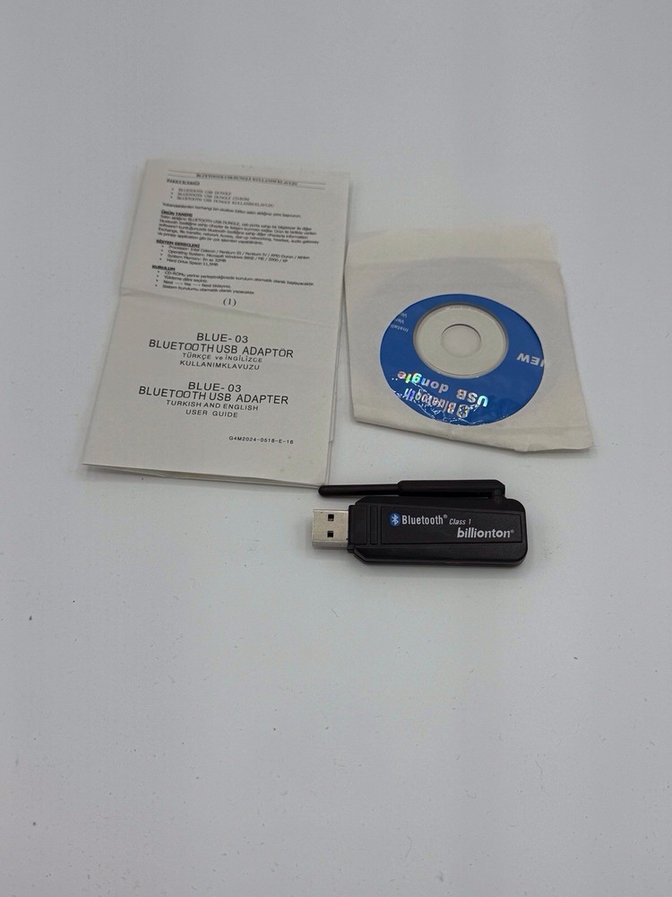 Bluetooth Class 1 dongle billionton, NIB