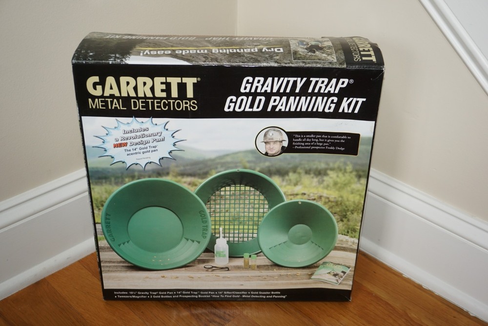 Garrett Gravity Trap Gold Panning Kit