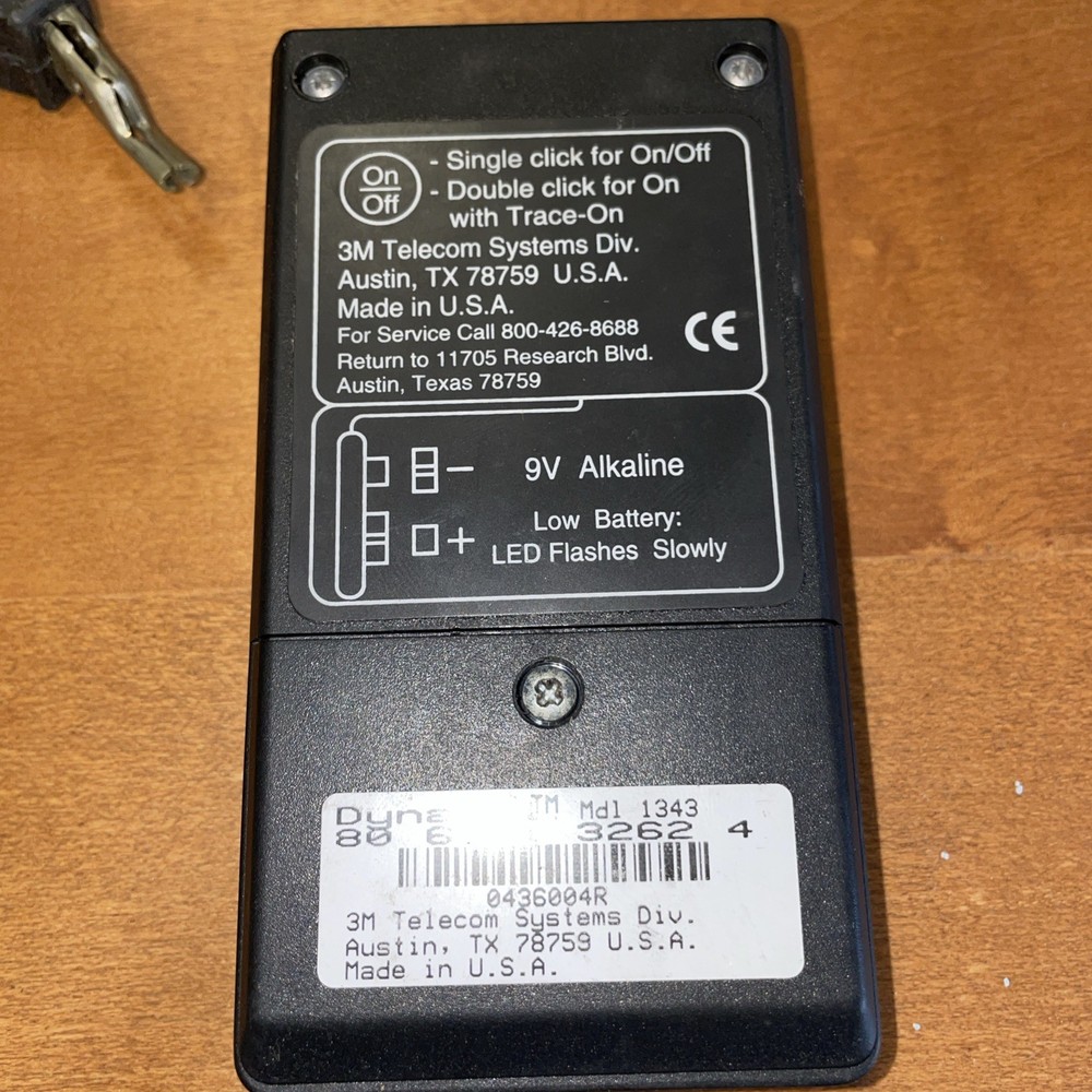 3M Model 1342 FEDII(Far End Device) with Leads & Carry Case