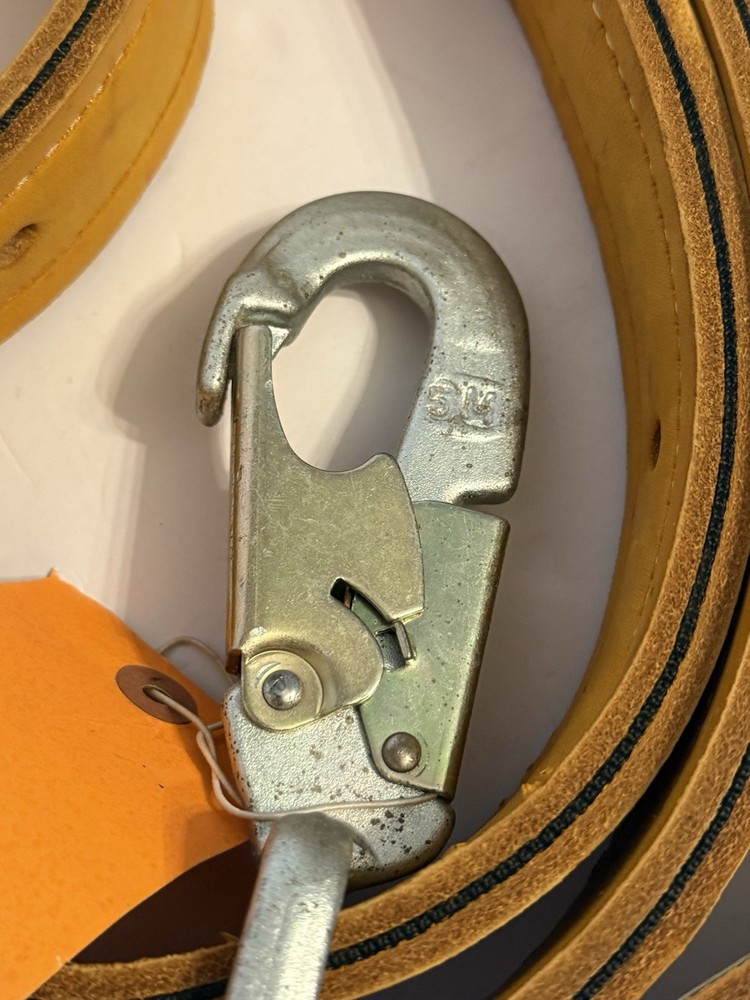 Bashlin 78C-2L 78" Leather Linemen Pole Strap